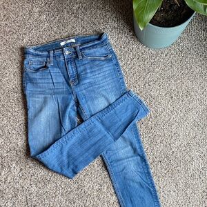 Eunina Women's Blue Skinny Jeans